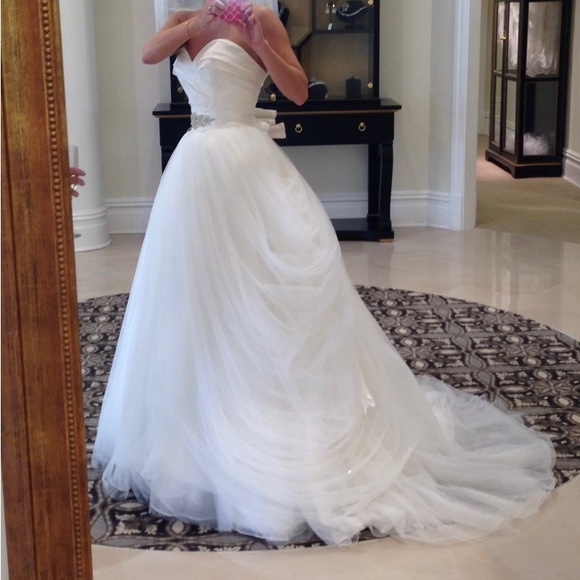 Anne Barge Adagio Wedding Ball Gown - Picture 8 of 12